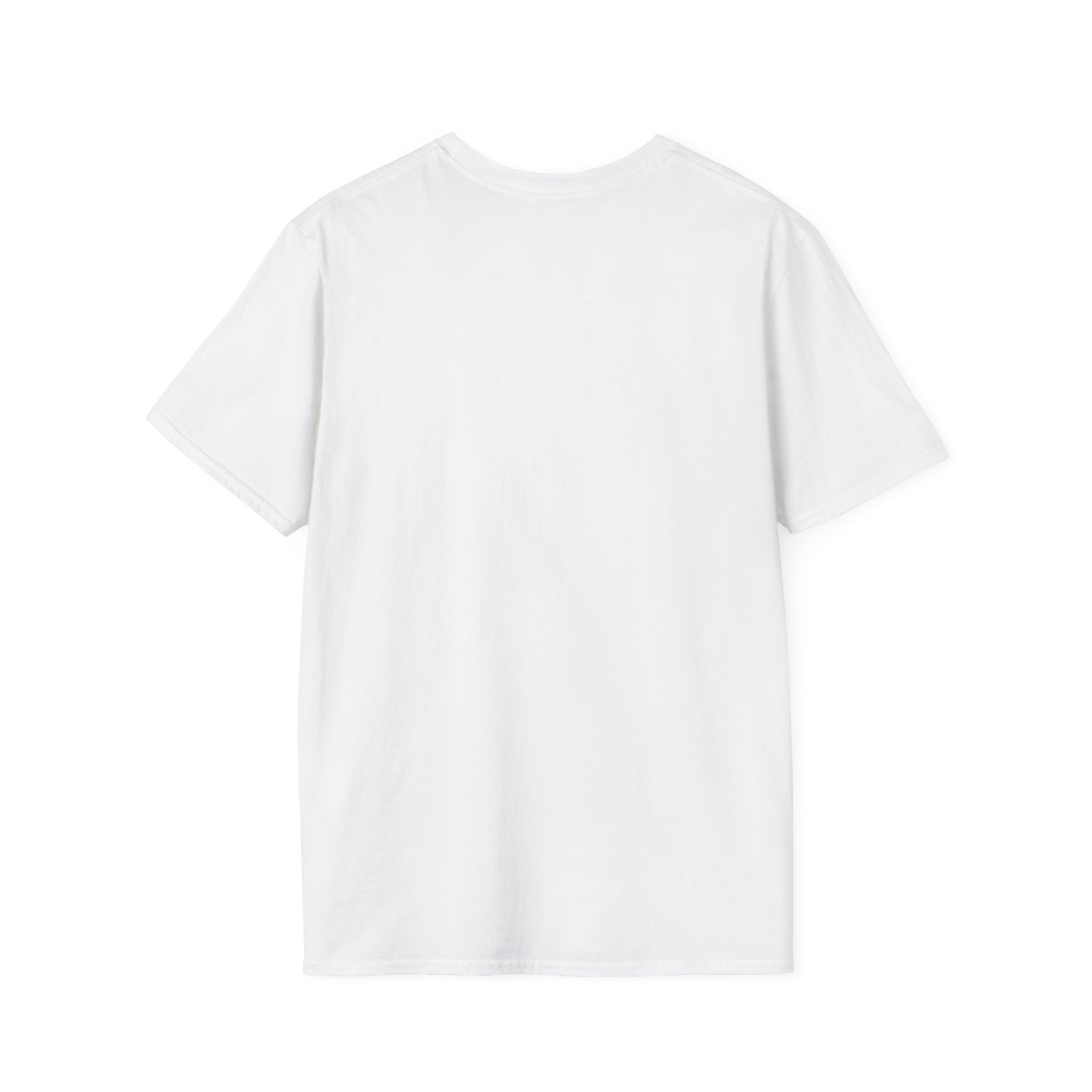 Caution Coyote Unisex Softstyle T-Shirt - Fun Graphic Tee for Animal Lovers S / Daisy 