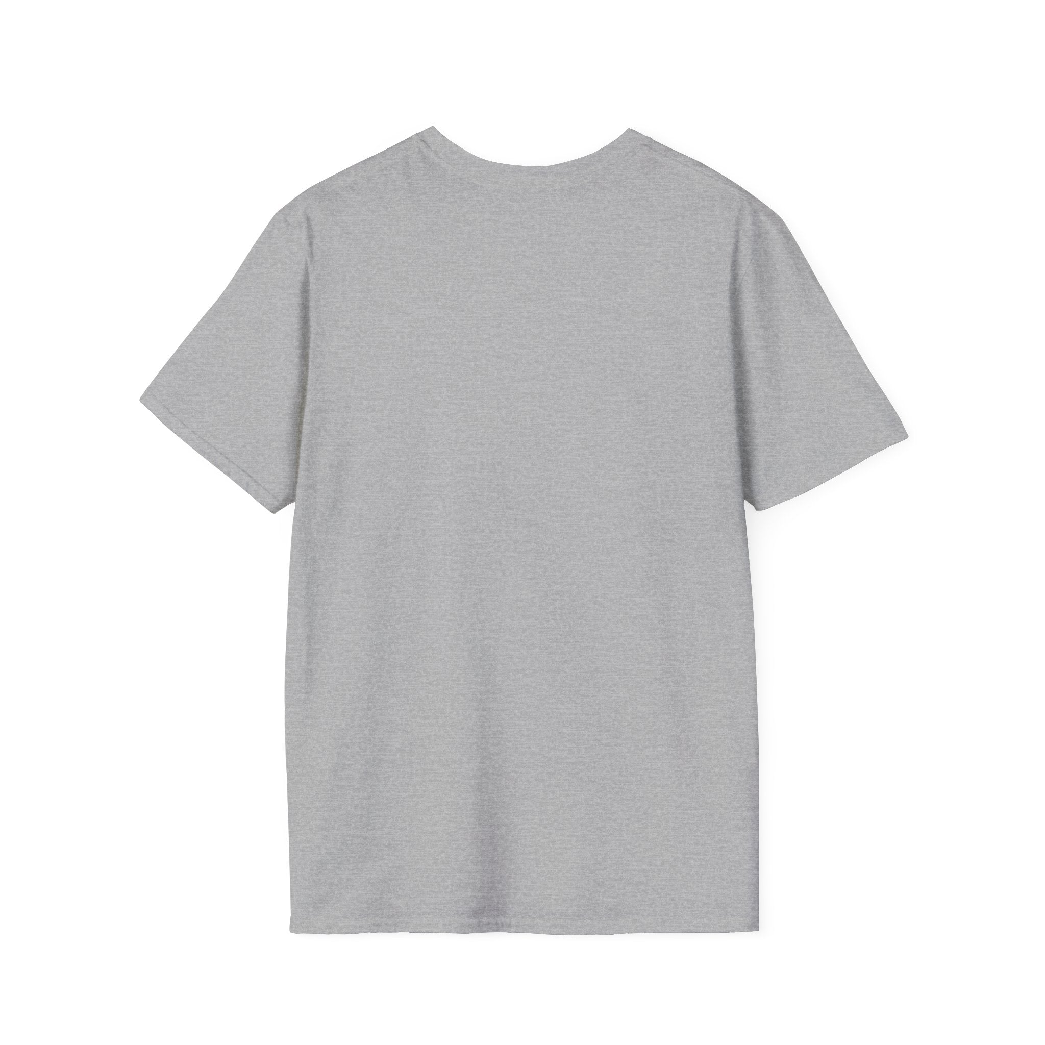 Caution Coyote Unisex Softstyle T-Shirt - Fun Graphic Tee for Animal Lovers S / Daisy 