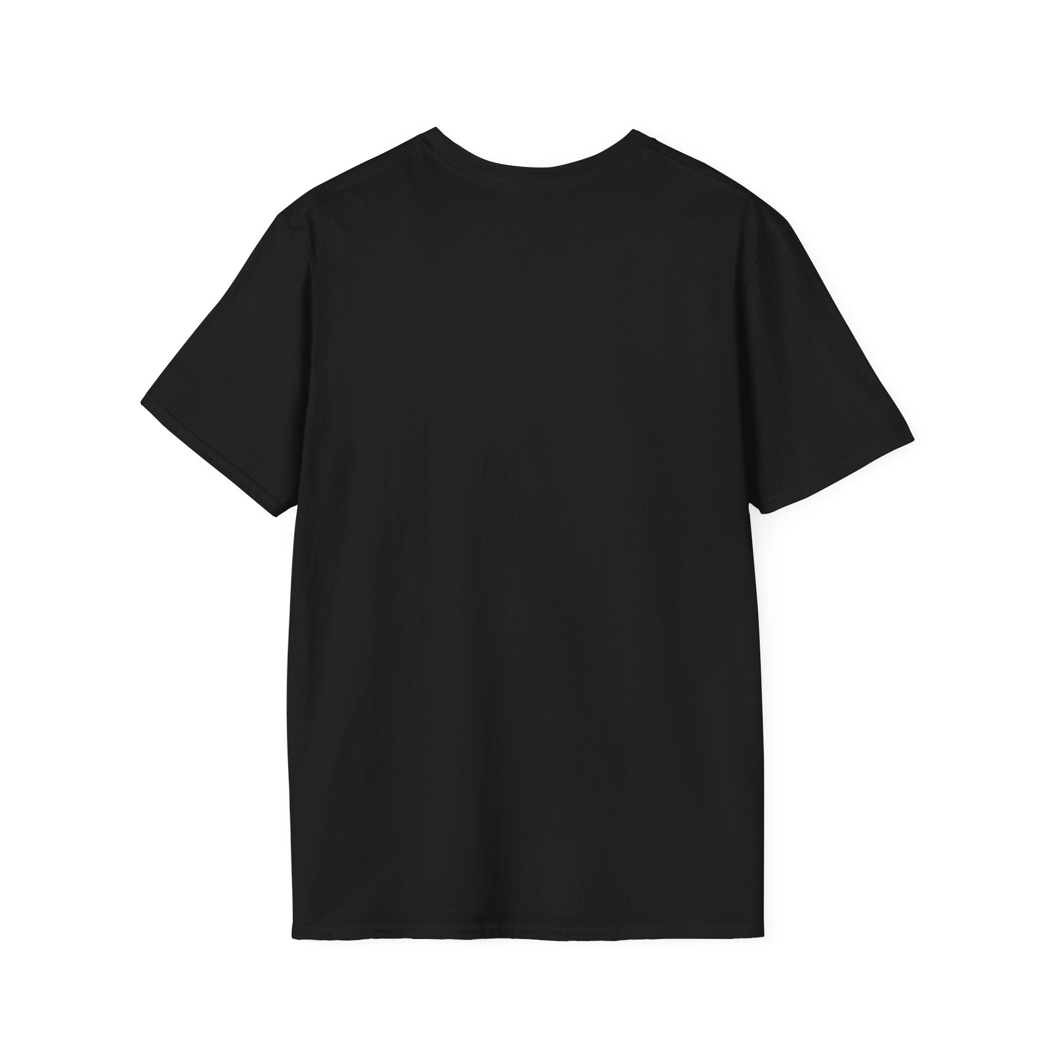 Graphic Tee | Tattoo Flash Wizard and Panther Design on Black Softstyle Shirt S / Black 