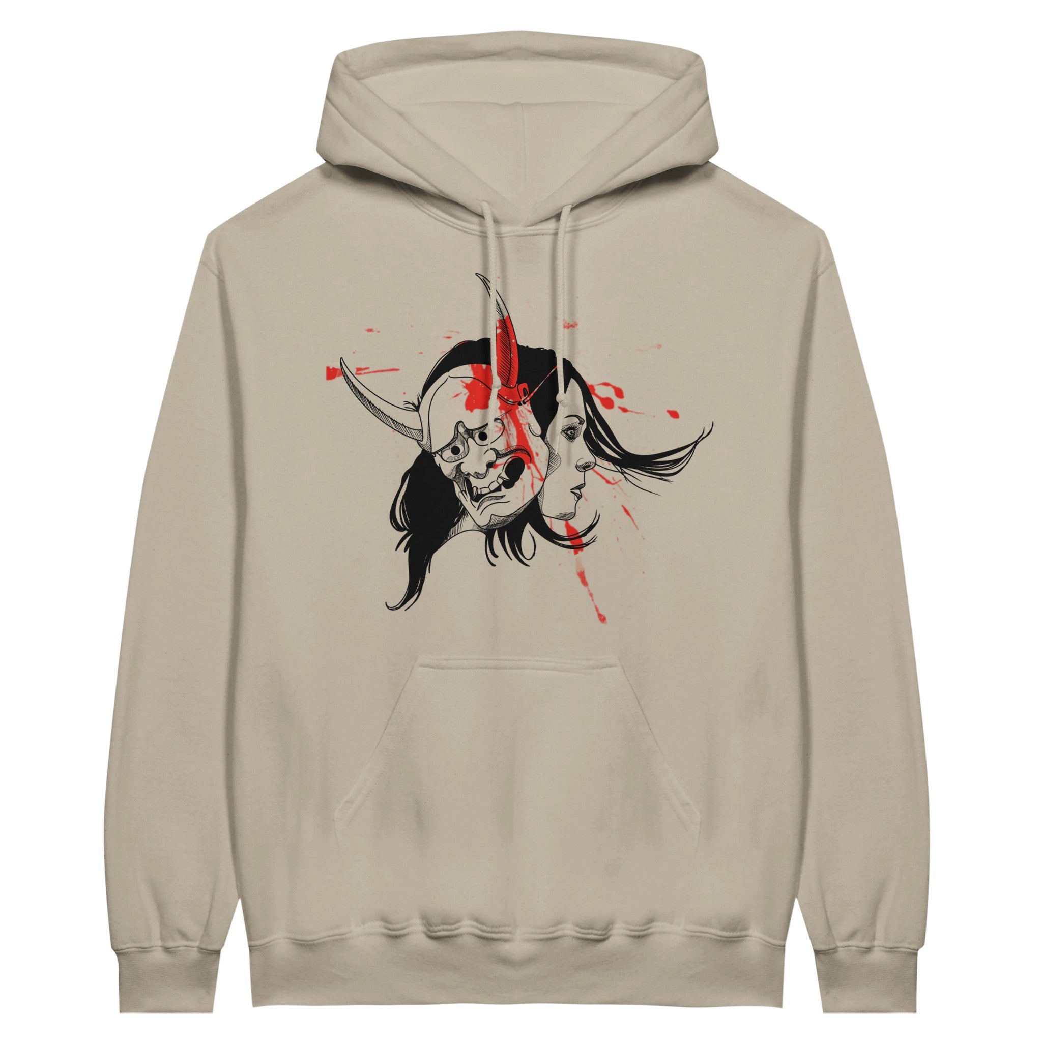 Tuffytats oni baba hoodie White / S 