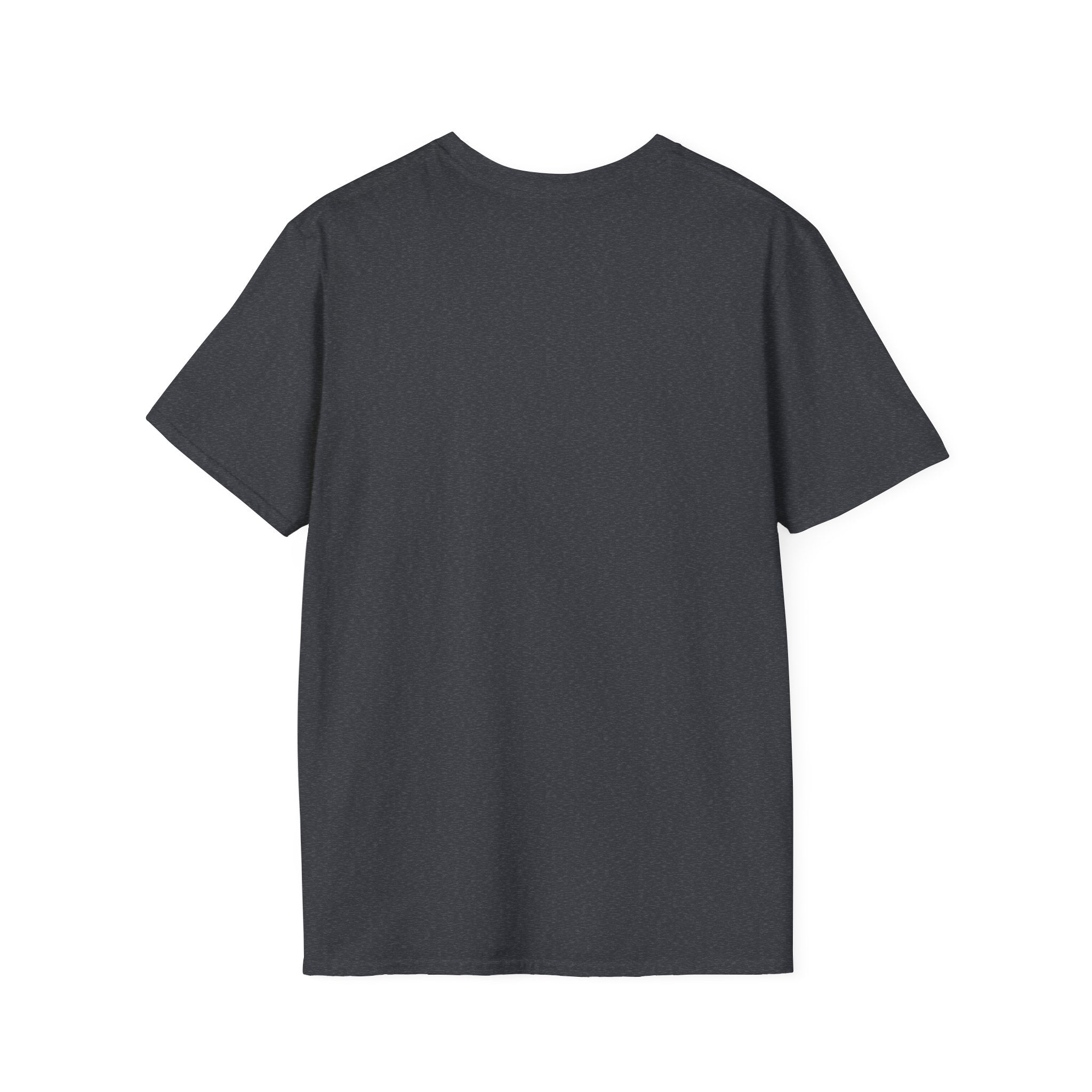 Caution Coyote Unisex Softstyle T-Shirt - Fun Graphic Tee for Animal Lovers