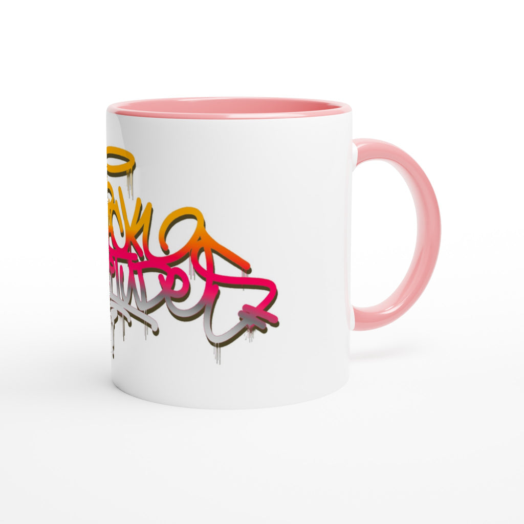 Stack Gratitudes (MTO) 
 11oz Ceramic Mug Ceramic Pink 