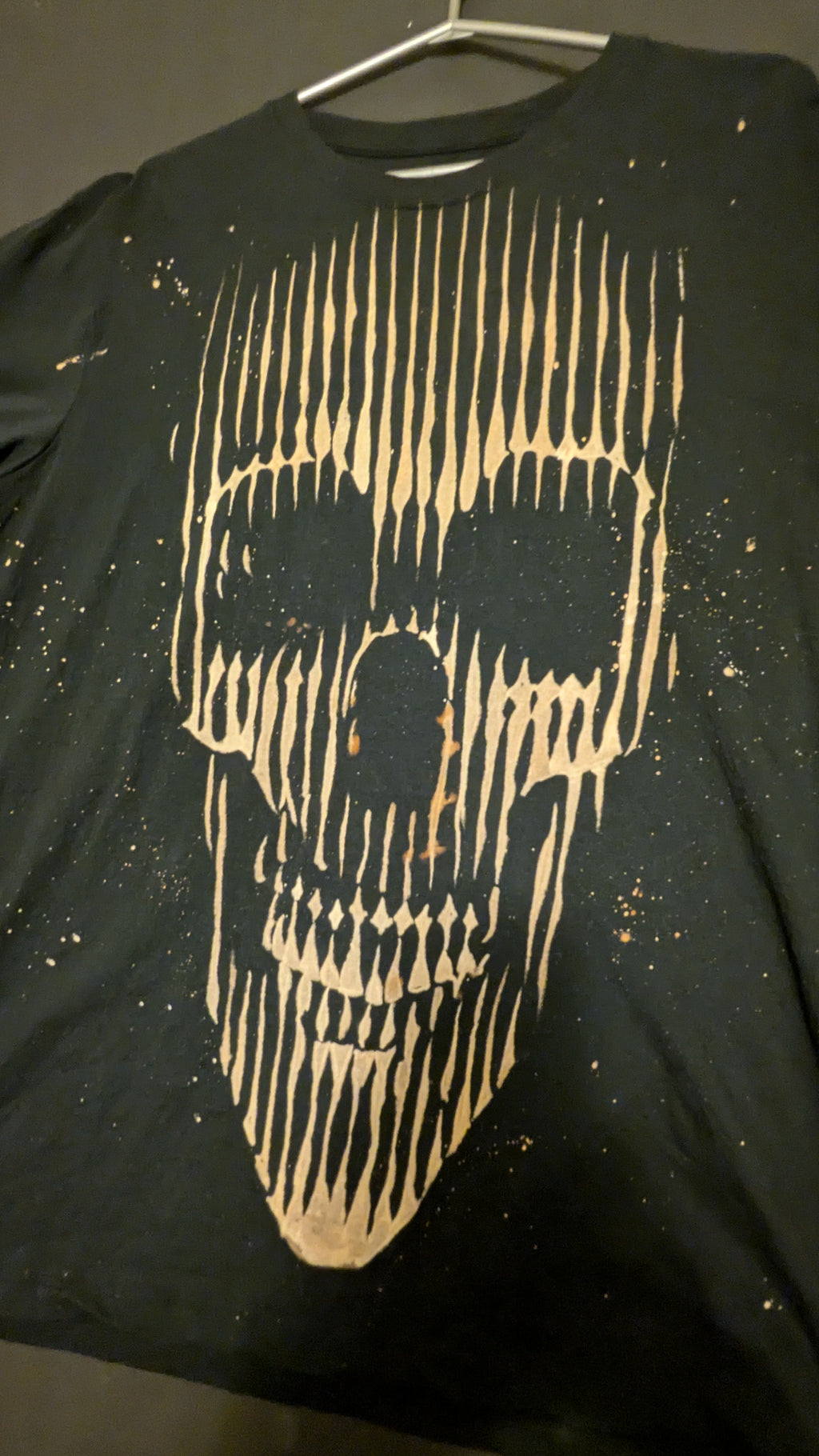 Blinded- bleach paint skull 1 Default Title 