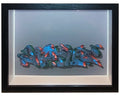 Graffiti sketch v1-Framed Horus Digital print