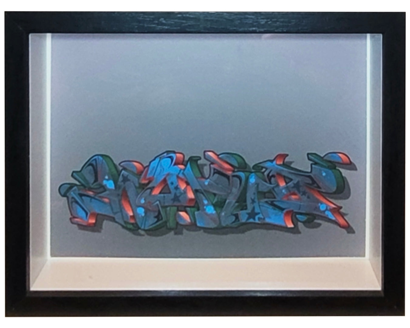 Graffiti sketch v1-Framed Horus Digital print