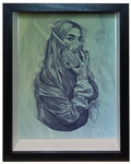 Mask-Framed Horus Digital print