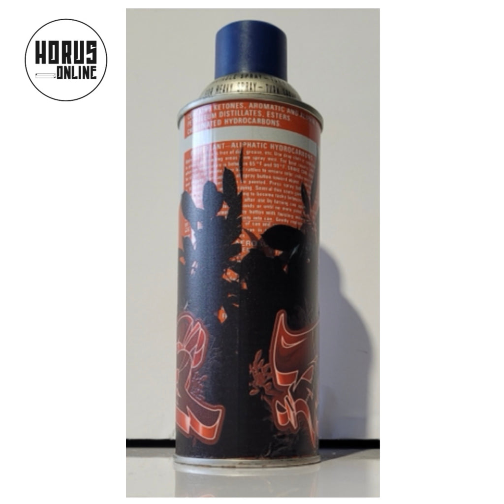 Mohawk-Horus floral graffiti print spray can