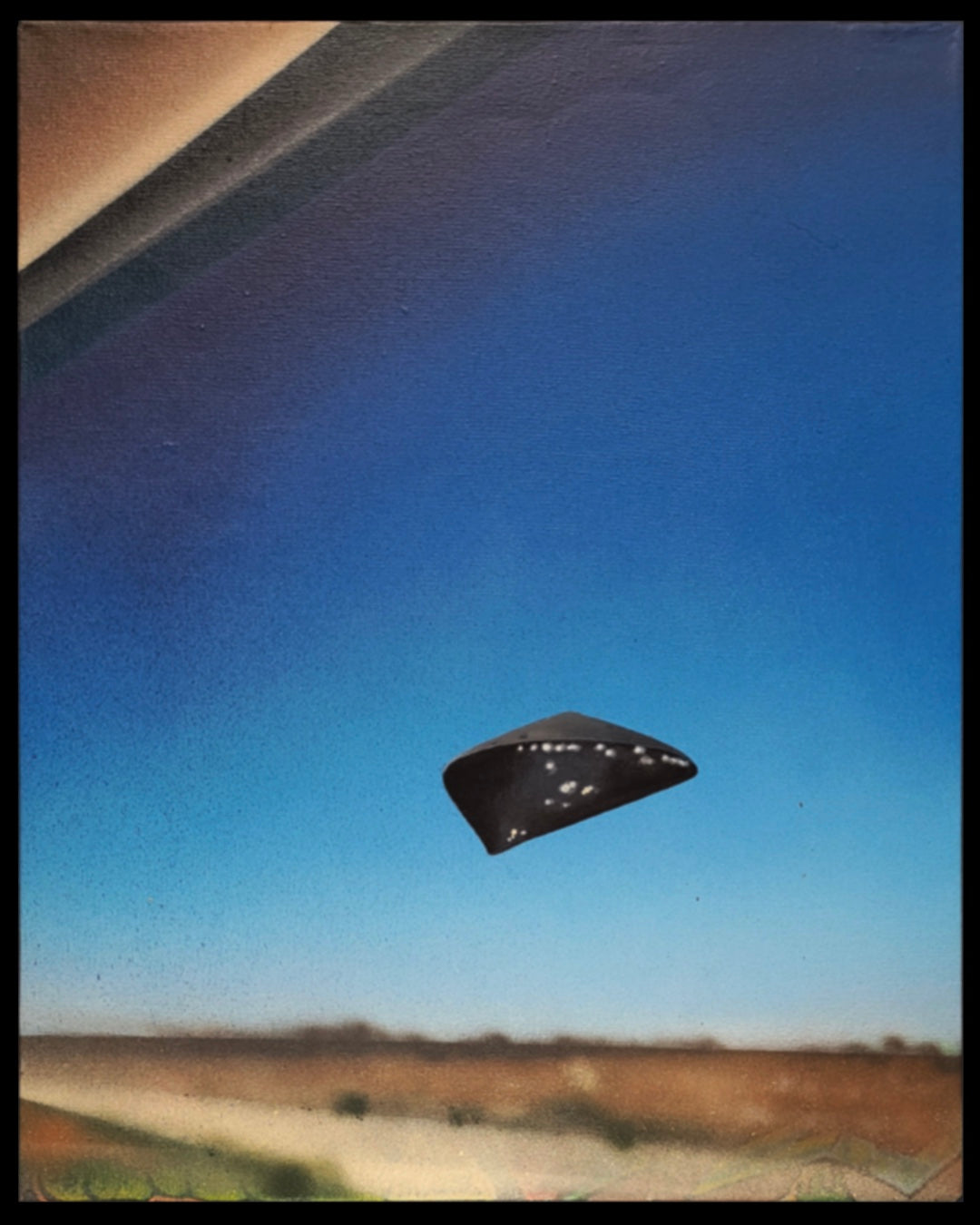 2026 - Horus, “Driving” - Mixed medium - 14”x18”