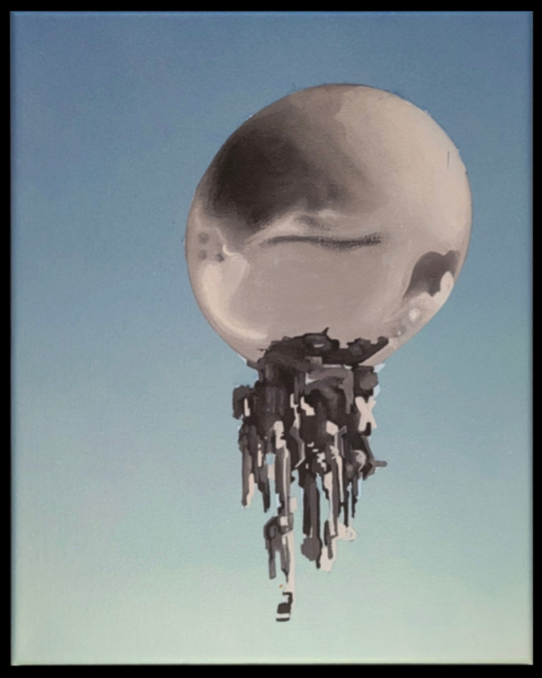 2026 - Horus, “Jellyfish” - Mixed medium - 8”x10”