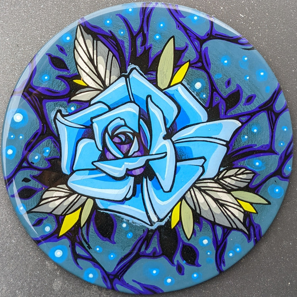 Neo trad rose - Blue