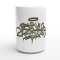Stack Gratitudes (MTO) 
 White 15oz Ceramic Mug Default Title 