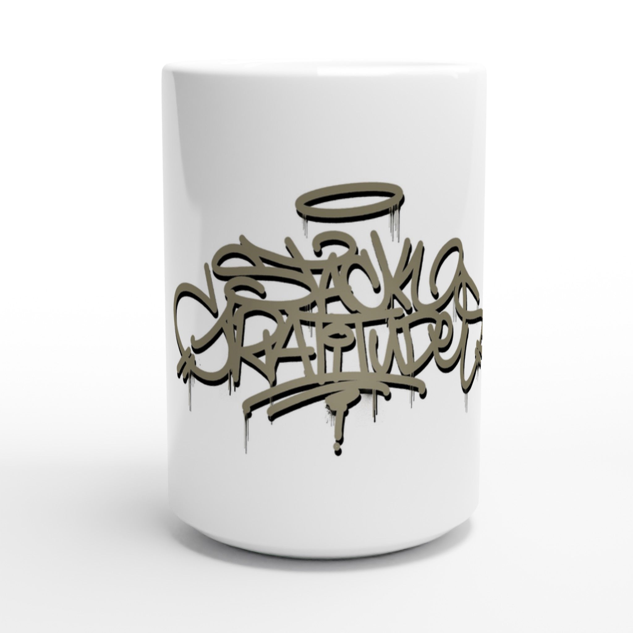 Stack Gratitudes (MTO) 
 White 15oz Ceramic Mug Default Title 