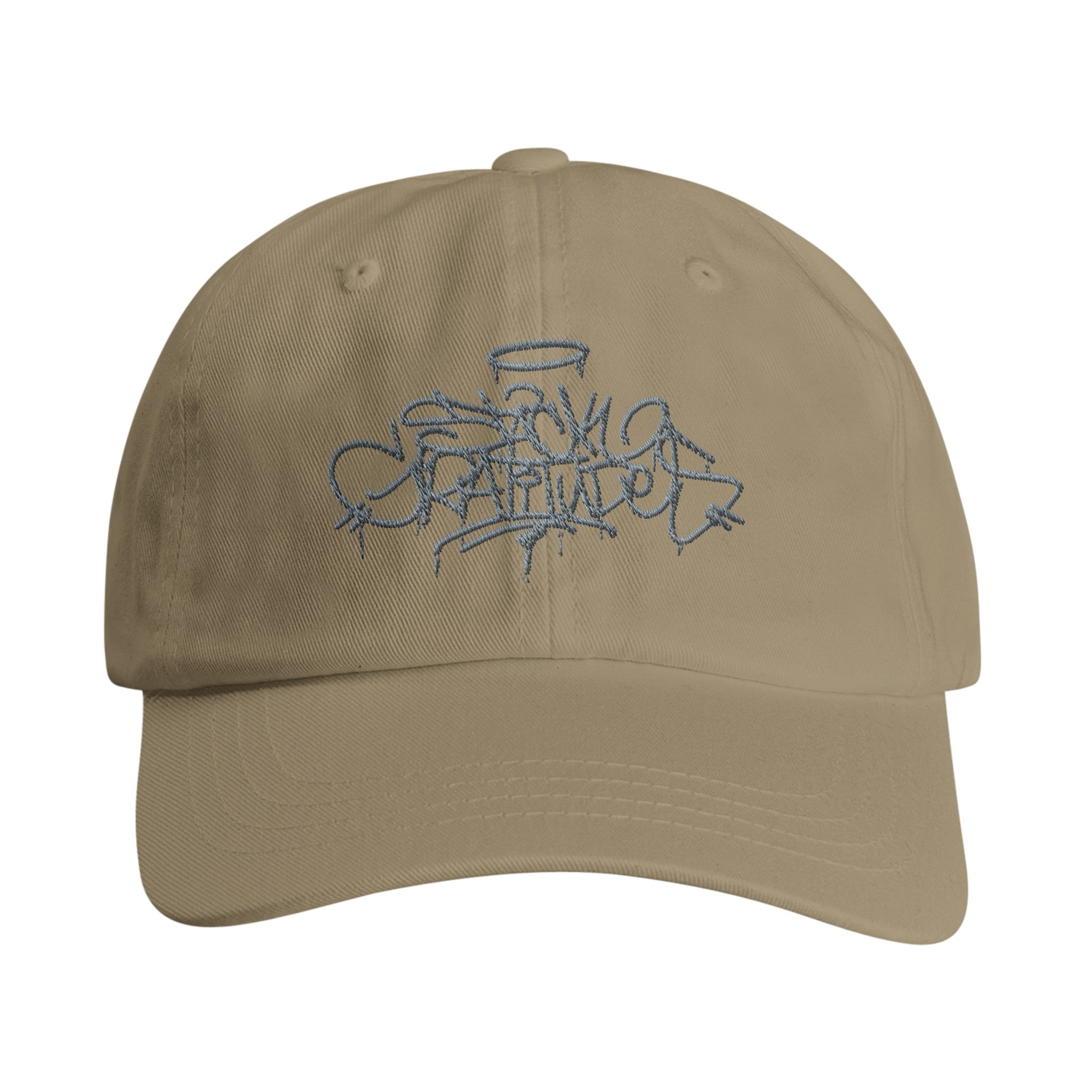 Low-Profile Cotton Cap | Stack Gratitudes Pink 