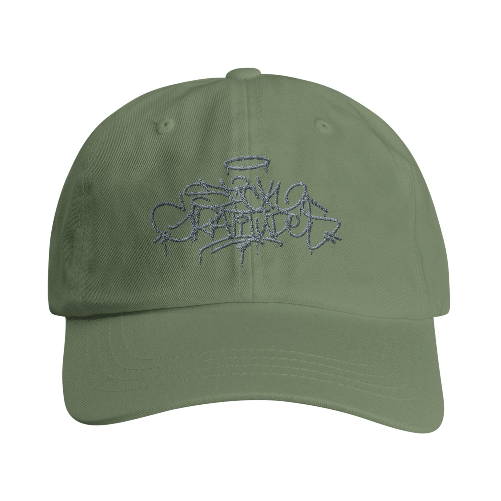 Low-Profile Cotton Cap | Stack Gratitudes Pink 