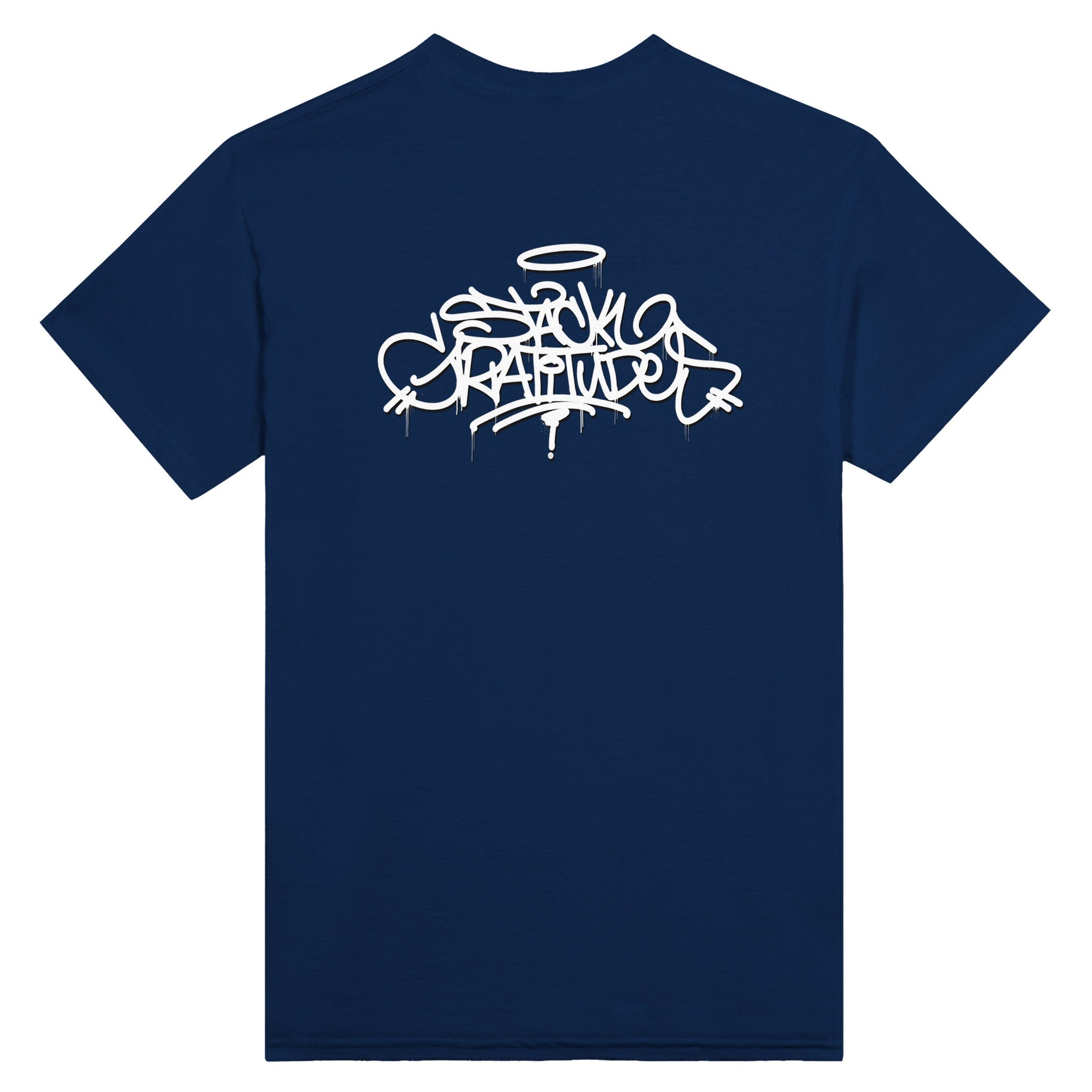 Stack Gratitudes (MTO) Heavyweight Unisex Crewneck T-shirt S / Black 