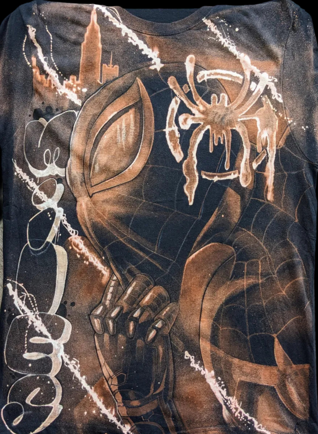 Miles morales Bleach paint tee Default Title 