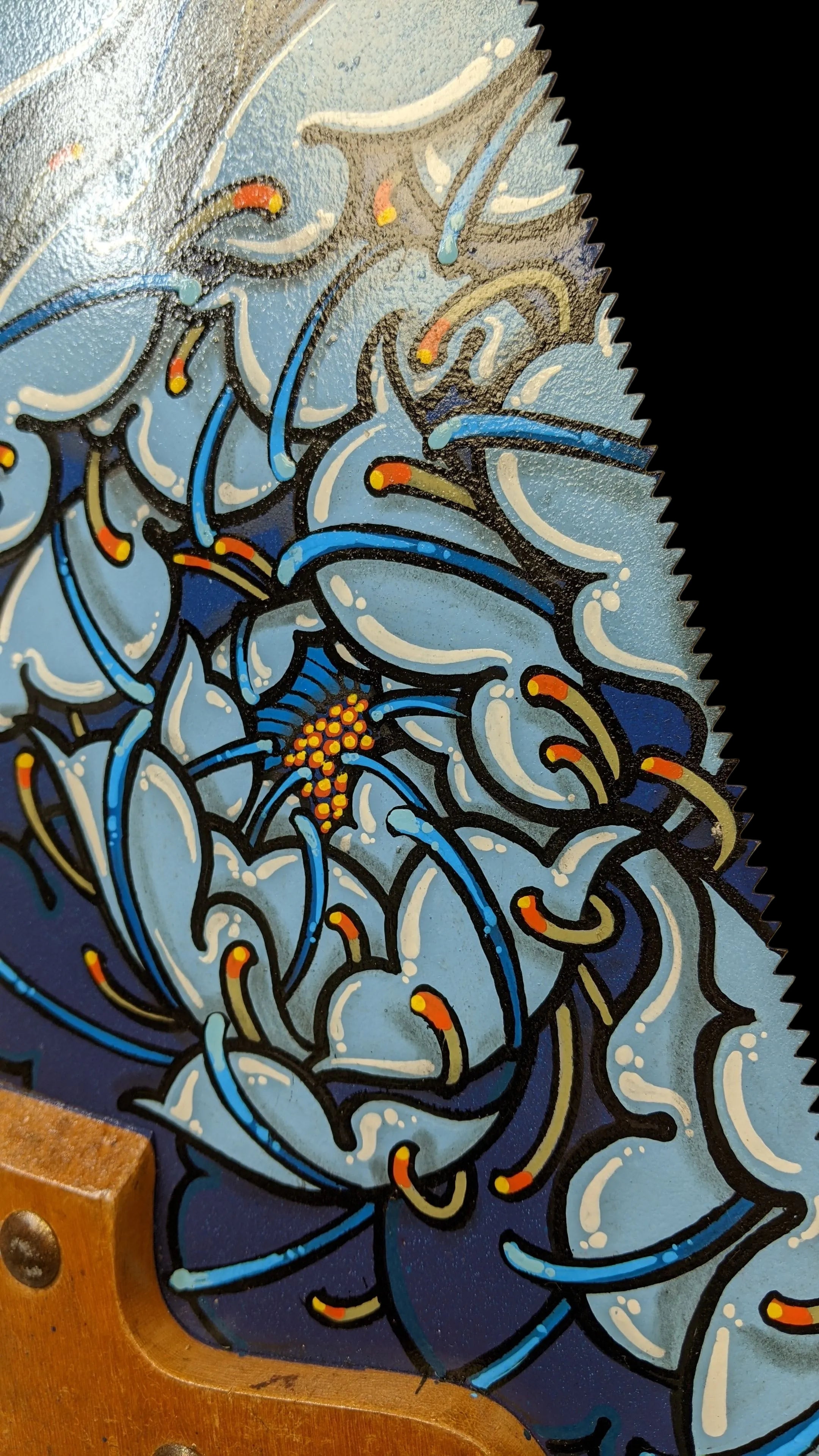 Peony Saw: blue peony Default Title 