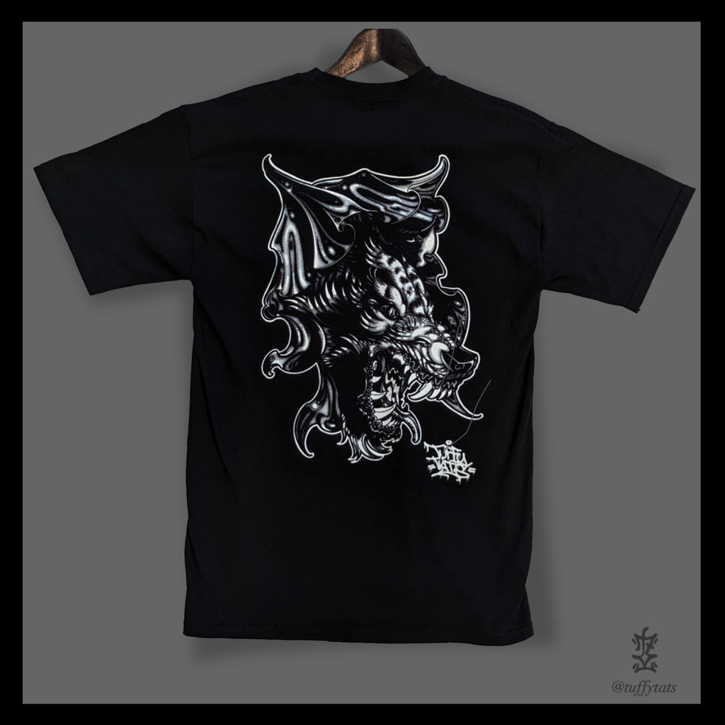 Wolf Reaper tee Small / Black 